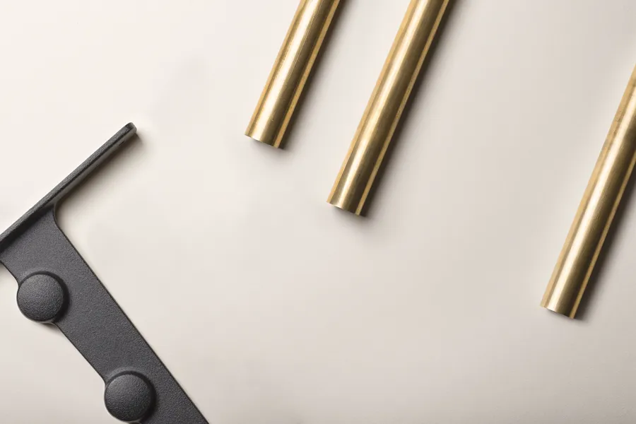 Spare parts; brackets and tubes/bars to Nostalgi hat & shoe rack